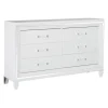Clearance American Furniture Galleries Tamsin 6-Drawer Dresser
