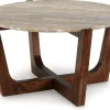 New American Furniture Galleries Tanidore Round Coffee Table