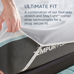 New American Furniture Galleries TEMPUR Classic Cotton Sheet Set Tempur Classic Cotton Sheet Set