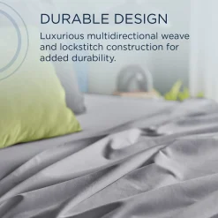 Online American Furniture Galleries TEMPUR Luxe Egyptian Cotton Sheet Set Tempur Luxe Egyptian Cotton Sheet Set