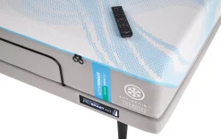 Discount American Furniture Galleries TEMPUR-ActiveBreeze® Medium Hybrid King Mattress and Adjustable Base Set