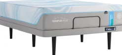 Discount American Furniture Galleries TEMPUR-ActiveBreeze® Medium Hybrid King Mattress and Adjustable Base Set