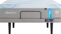 Discount American Furniture Galleries TEMPUR-ActiveBreeze® Medium Hybrid King Mattress and Adjustable Base Set
