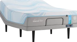 Discount American Furniture Galleries TEMPUR-ActiveBreeze® Medium Hybrid King Mattress and Adjustable Base Set