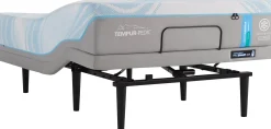 Discount American Furniture Galleries TEMPUR-ActiveBreeze® Medium Hybrid King Mattress and Adjustable Base Set