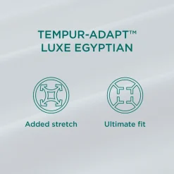 Clearance American Furniture Galleries TEMPUR-Adapt Luxe Egyptian Cotton Sheets Tempur-Adapt Luxe Egyptian Cotton Sheets