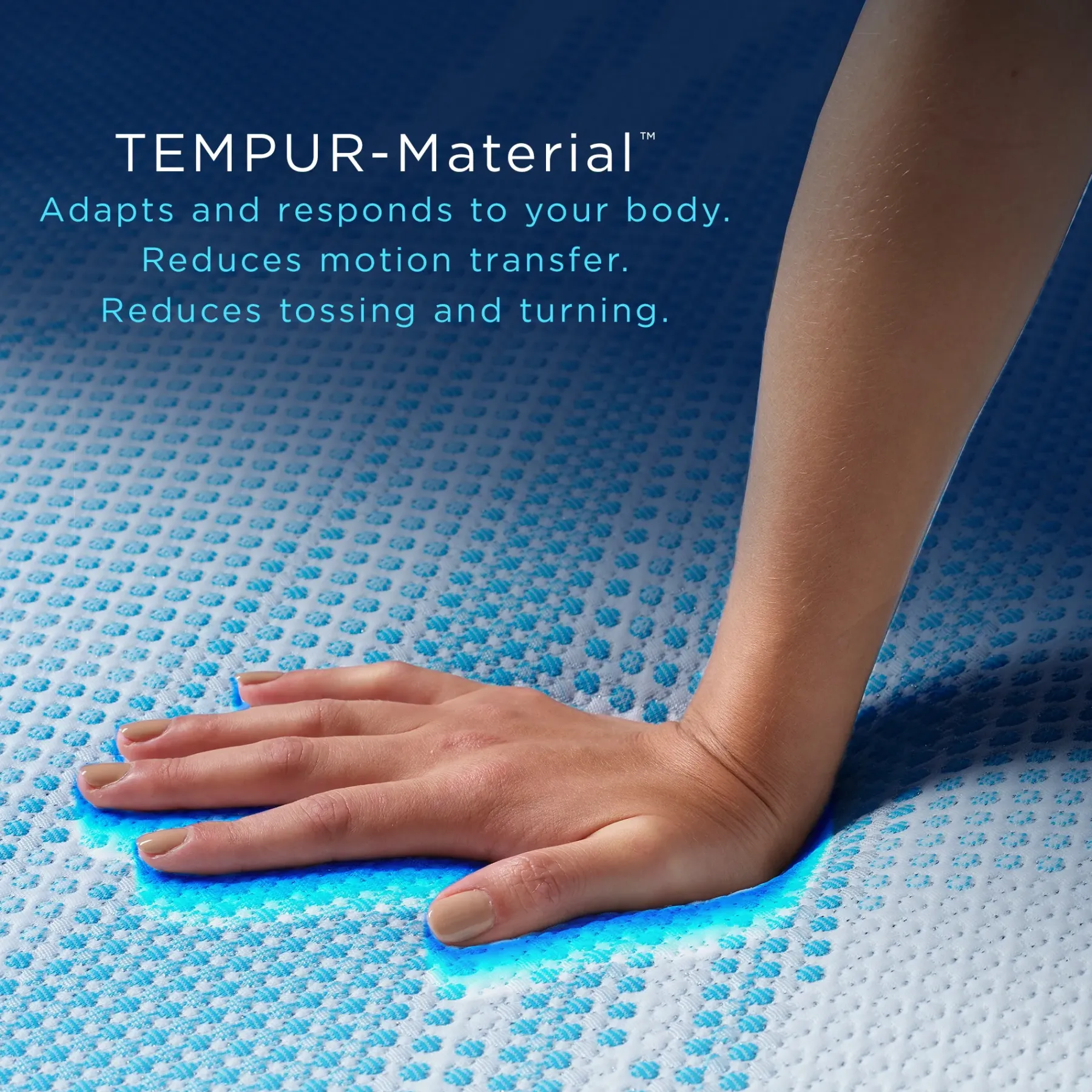 New American Furniture Galleries Tempur-LuxeBreeze® 2.0 Med Hybrid King LuxeBreeze® Medium Mattress