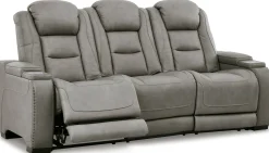 Outlet American Furniture Galleries The Man-Den 2-Piece Power Reclining Living Room Set