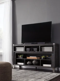 New American Furniture Galleries Todoe Lg TV Stand W/ Fireplace Option