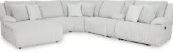 Fashion American Furniture Galleries Top Tier 6-Piece Reclining Sectional With Chaise