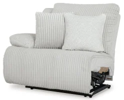 Online American Furniture Galleries Top Tier 6-Piece Reclining Sectional With Chaise