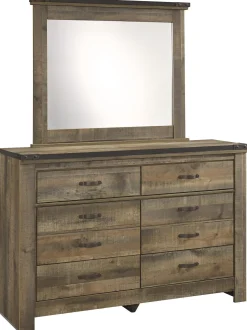 New American Furniture Galleries Trinell Bedroom Mirror