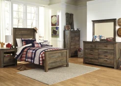 New American Furniture Galleries Trinell Bedroom Mirror
