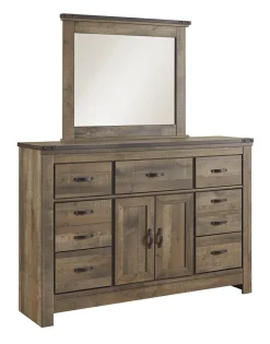 New American Furniture Galleries Trinell Bedroom Mirror