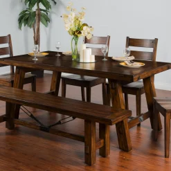 Clearance American Furniture Galleries Tuscany Extension Table w/ Turnbuckle