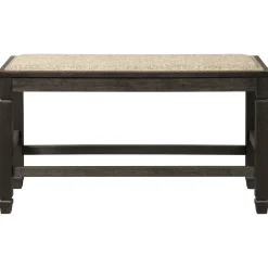 Clearance American Furniture Galleries Tyler Creek Double Counter Upholstered Bench