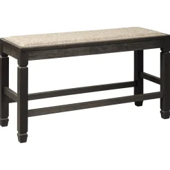 Clearance American Furniture Galleries Tyler Creek Double Counter Upholstered Bench