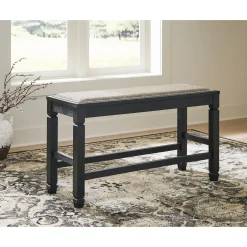 Clearance American Furniture Galleries Tyler Creek Double Counter Upholstered Bench