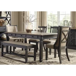 Hot American Furniture Galleries Tyler Creek Rectangular Dining Room Table