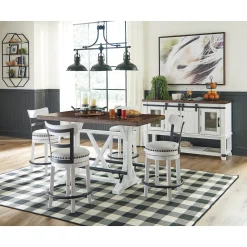 Best American Furniture Galleries Valebeck Counter Height Dining Table