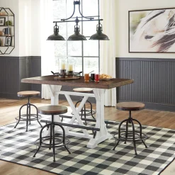 Best American Furniture Galleries Valebeck Counter Height Dining Table