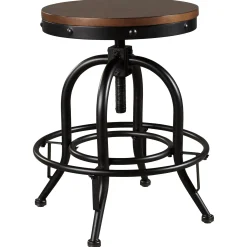 Fashion American Furniture Galleries Valebeck Counter Height Swivel Barstool