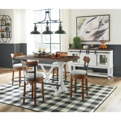 Outlet American Furniture Galleries Valebeck 5-Piece Counter Height Table Set