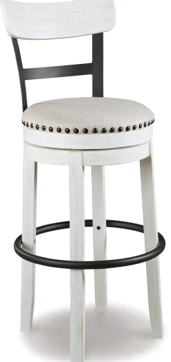 Clearance American Furniture Galleries Valebeck Tall Uph Swivel Barstool