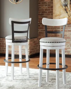 Clearance American Furniture Galleries Valebeck Tall Uph Swivel Barstool