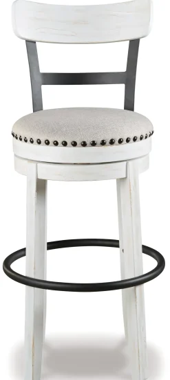 Clearance American Furniture Galleries Valebeck Tall Uph Swivel Barstool