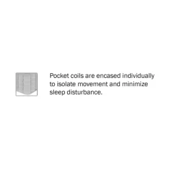 Best American Furniture Galleries Vela 12" Twin Hybrid Mattress