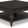 Sale American Furniture Galleries Veramond Square Coffee Table