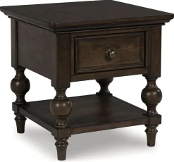 Outlet American Furniture Galleries Veramond Square End Table