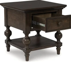 Outlet American Furniture Galleries Veramond Square End Table
