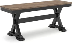 Outlet American Furniture Galleries Wildenauer Large Dining Room Bench