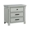 Outlet American Furniture Galleries Willowbrook 3-Drawer Nightstand