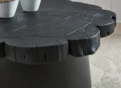 Outlet American Furniture Galleries Wimbell Round Coffee Table