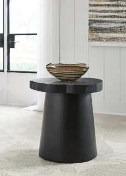 New American Furniture Galleries Wimbell Round End Table