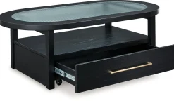Sale American Furniture Galleries Winbardi Oval Cofee Table