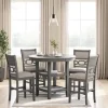 Sale American Furniture Galleries Wrenning 5-Piece Counter Height Set