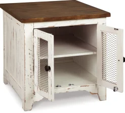 Discount American Furniture Galleries Wystfield Rectangular End Table