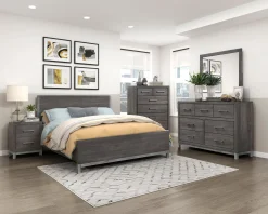 Hot American Furniture Galleries Zephyr 6-Piece Queen Bedroom Set