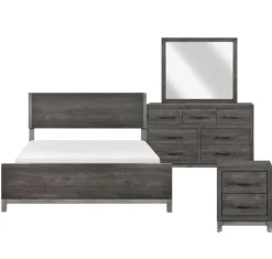 Hot American Furniture Galleries Zephyr 6-Piece Queen Bedroom Set