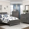 Outlet American Furniture Galleries Zephyr 6-Piece Twin Panel Bedroom Set